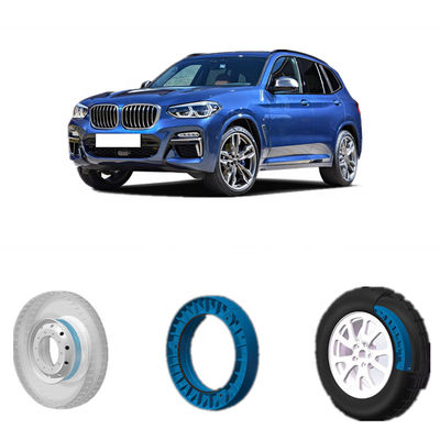 X7 255/55R20 R20 20INCH के लिए यात्री कार टायर रिम्स रनफ्लैट बैंड