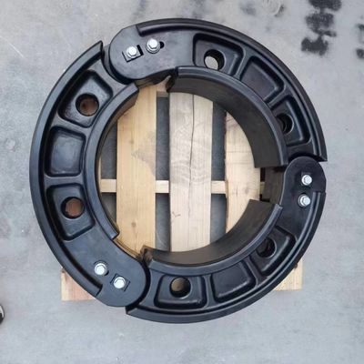 245 70/R22.5 भारी बख्तरबंद वाहन सैन्य रन फ्लैट इन्सर्ट बुलेटप्रूफ रन फ्लैट सिस्टम सॉलिड टायर