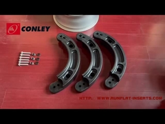 335/80R20 225/75R16C 11R22.5 295/80R225 265/65R17285/60R18 के लिए राउंड रन फ्लैट टायर इनसेट्स