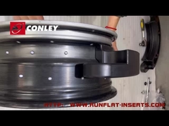 यात्री कार बस फ्लैट टायर सुरक्षा के लिए आईएसओ 9001 मिलिट्री रन फ्लैट इंसर्ट